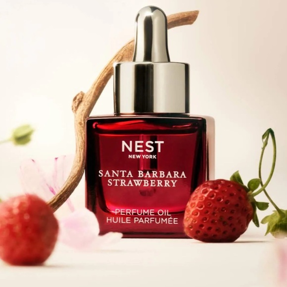 Nest Santa Barbara Strawberry Perfume Oil 3ml mini rollerball - Picture 1 of 3